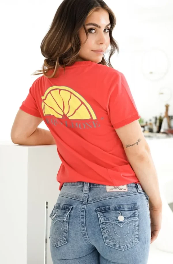 ACQUA LIMONE - Classic T-shirt - True Red Hot