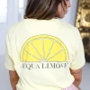 ACQUA LIMONE - Classic Tshirt - Lemon Online