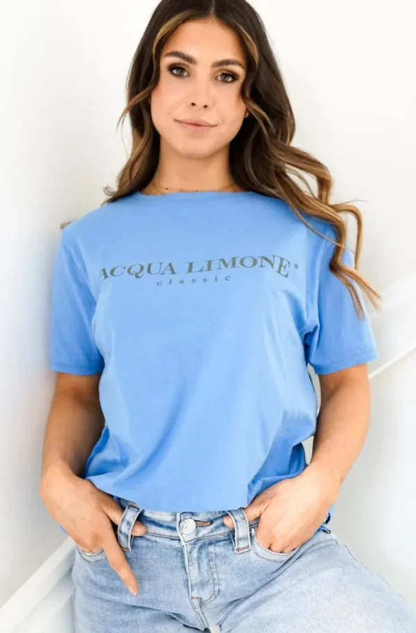 ACQUA LIMONE - Classic T-shirt - Corn Blue Best