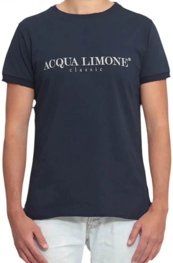 ACQUA LIMONE - Classic T-shirt Dark Navy Sale