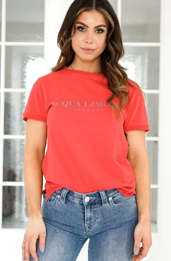 ACQUA LIMONE - Classic T-shirt - True Red Hot