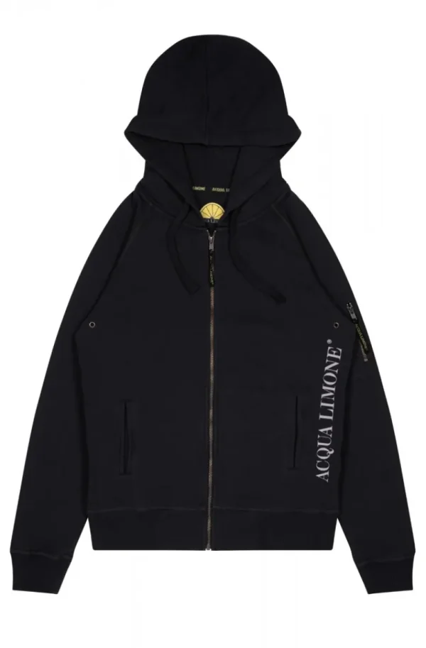 ACQUA LIMONE - Hood Jacket Print Black Online