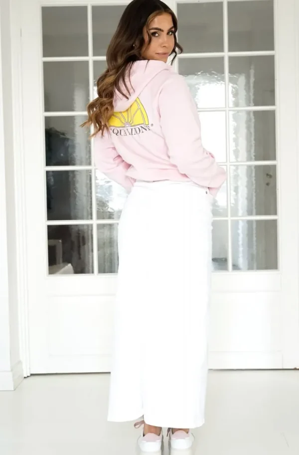 ACQUA LIMONE - Hood Sweat Pale Pink Fashion