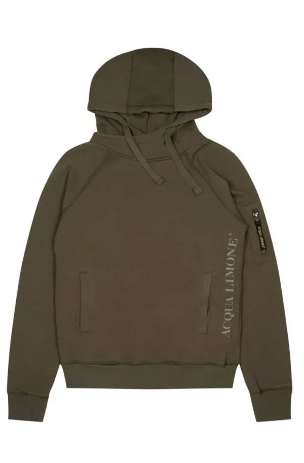 ACQUA LIMONE - Hood Sweat - Olive Green Fashion