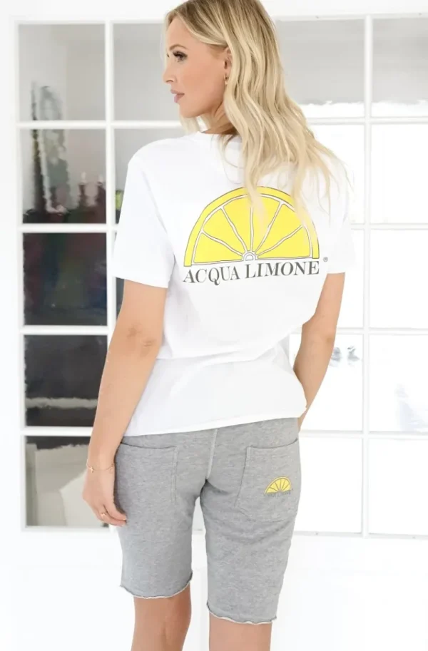 ACQUA LIMONE - Sweat Shorts American Grey New