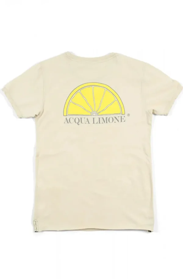 ACQUA LIMONE - T-shirt Classic Khaki Sale