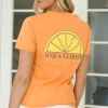 ACQUA LIMONE - T-shirt Classic Orange New