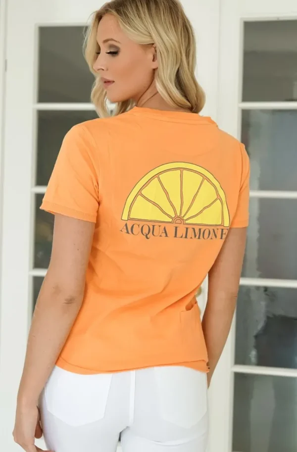 ACQUA LIMONE - T-shirt Classic Orange New