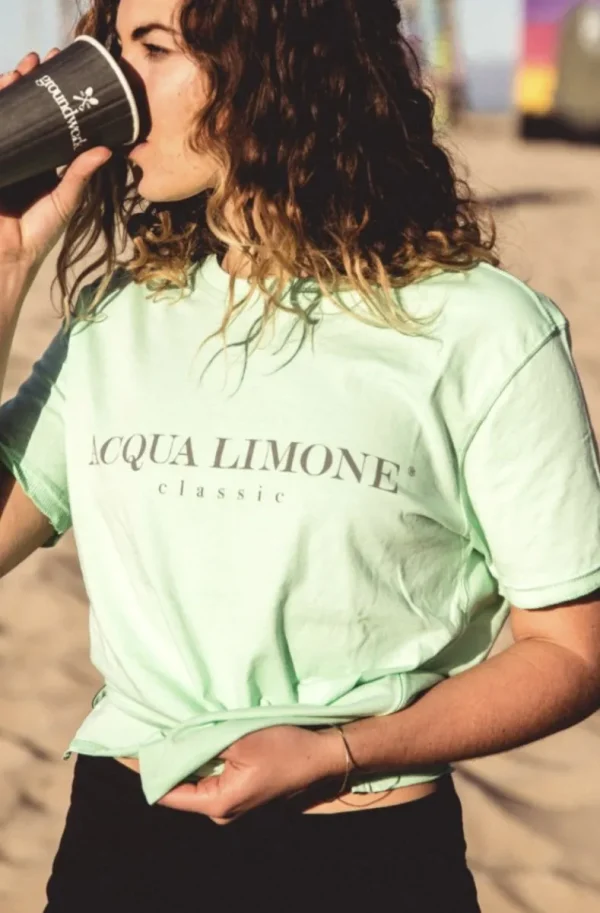 ACQUA LIMONE - T-shirt Classic Aqua Hot