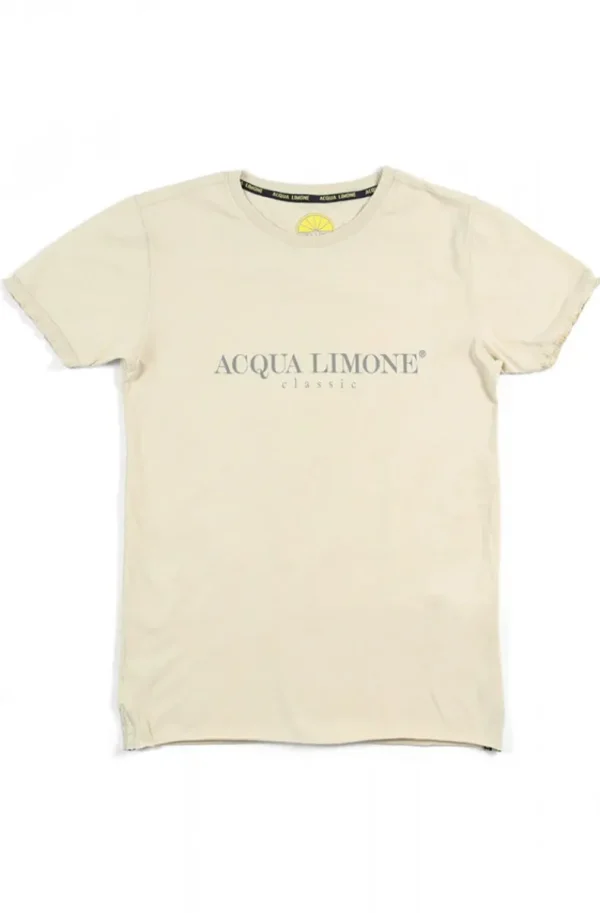 ACQUA LIMONE - T-shirt Classic Khaki Sale