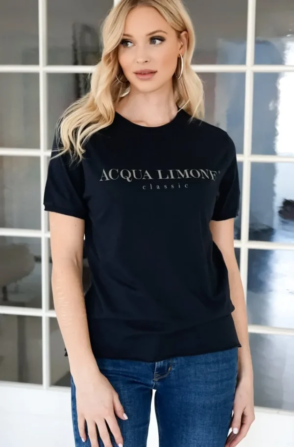 ACQUA LIMONE - T-shirt Classic Navy Fashion