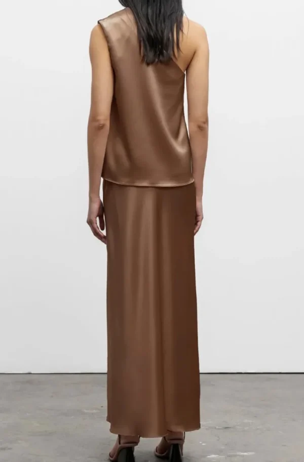 AHLVAR GALLERY - Elle Satin Tank Sand Outlet