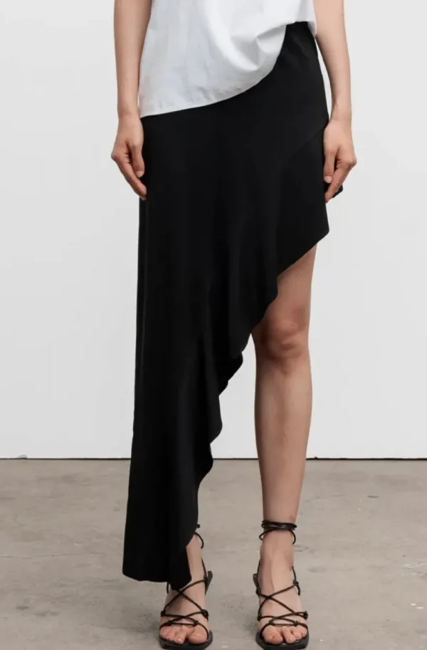 AHLVAR GALLERY - Hida frill Skirt - Black Online