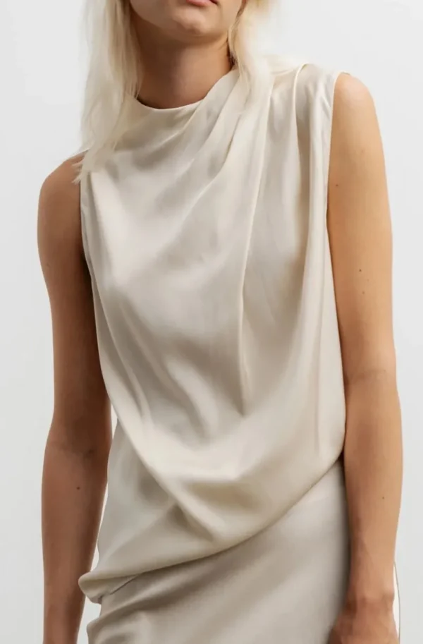 AHLVAR GALLERY - Lima Silk Tank Cream Outlet