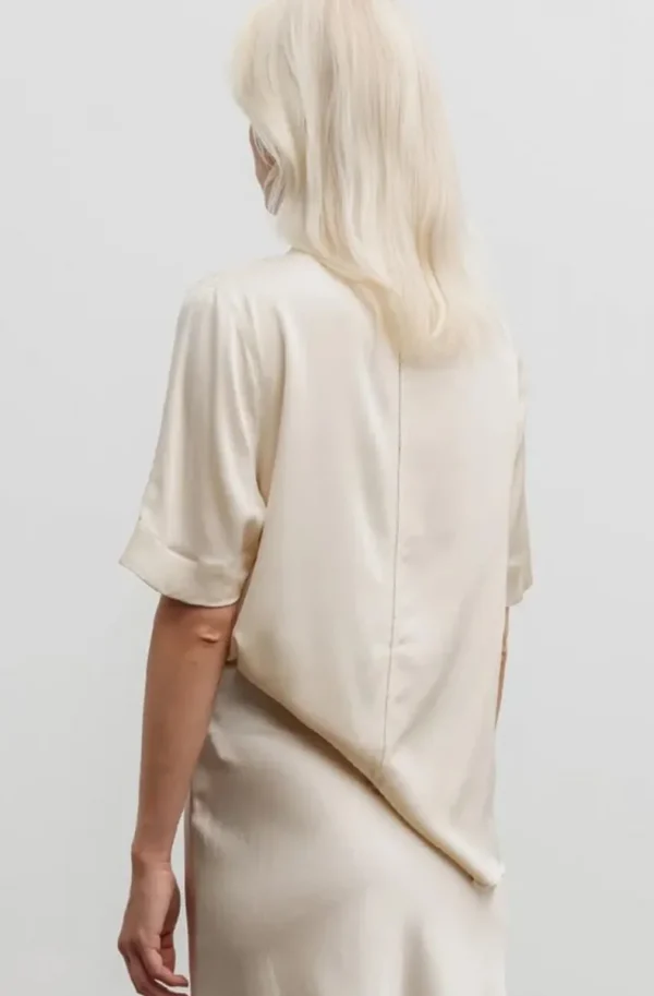 AHLVAR GALLERY - Lima Silk Tee Cream Best