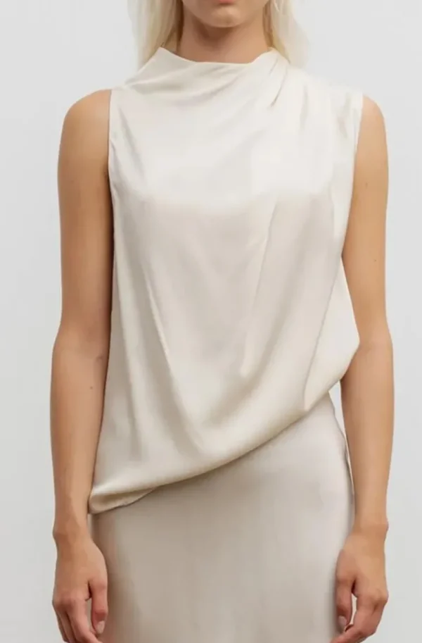 AHLVAR GALLERY - Lima Silk Tank Cream Outlet