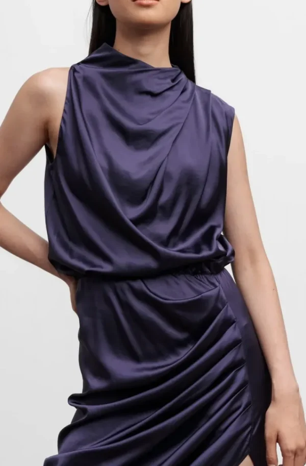 AHLVAR GALLERY - Tilda Dress - Plum Clearance