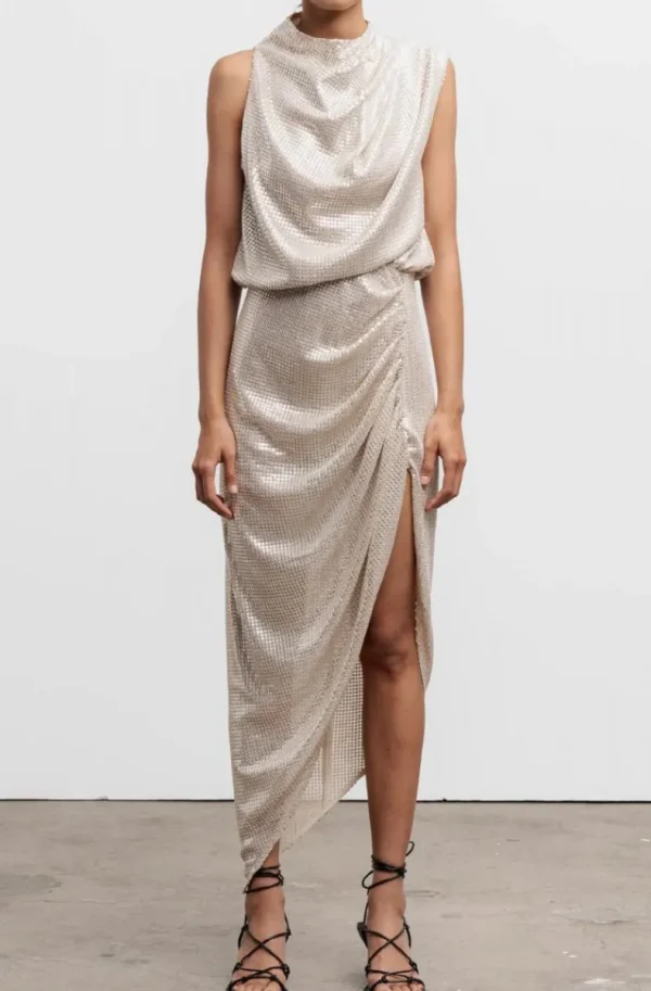 AHLVAR GALLERY - Tilda Sequin Dress - Cream Discount