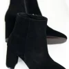 BIBI LOU - Stella Suede Boots Black Clearance