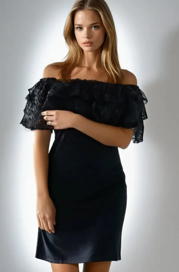 BLOND HOUR - Bonny Dress - Black Online