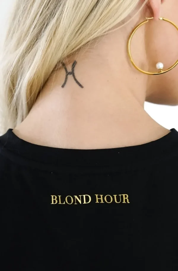 BLOND HOUR - Champagne t-shirt - Black Gold New