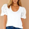 BLOND HOUR - Flower Top - White Online