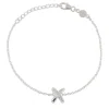 CAROLINA GYNNING JEWELRY - Cross My Heart Bracelet Silver Discount