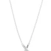 CAROLINA GYNNING JEWELRY - Cross My Heart Necklace Silver Hot