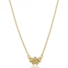 CAROLINA GYNNING JEWELRY - Sunfeather Necklace Goldplated Clearance