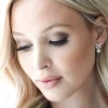 CAROLINA GYNNING JEWELRY - Ellipse Mini Pearl Earrings Silver Hot