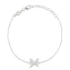 CAROLINA GYNNING JEWELRY - Petite Papillion Sparkling Bracelet Silver Clearance