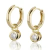 CAROLINA GYNNING JEWELRY - Älskad Earrings Creol Goldplated Best