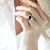 CAROLINA GYNNING JEWELRY - Devine Eye Ring Silver Sale