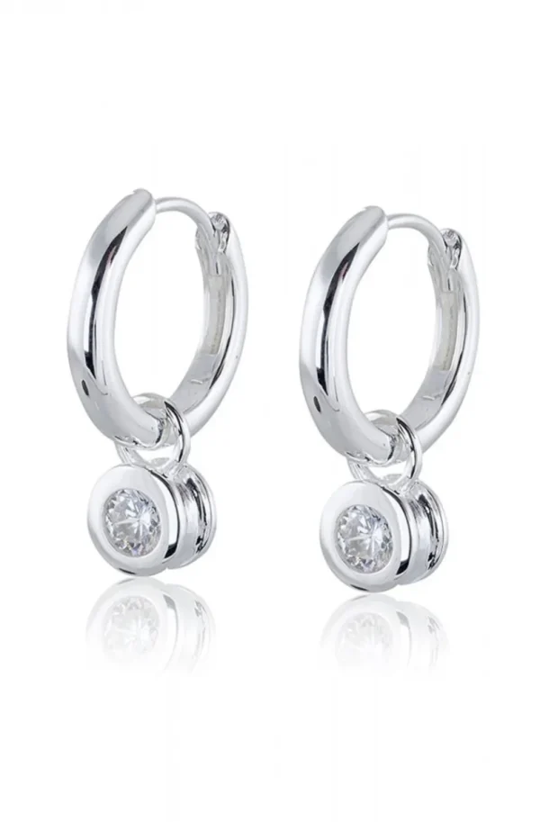 CAROLINA GYNNING JEWELRY - Älskad Earrings Creol Silver Fashion