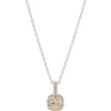 CAROLINA GYNNING JEWELRY - Glamorous Necklace Silver Champagne Hot