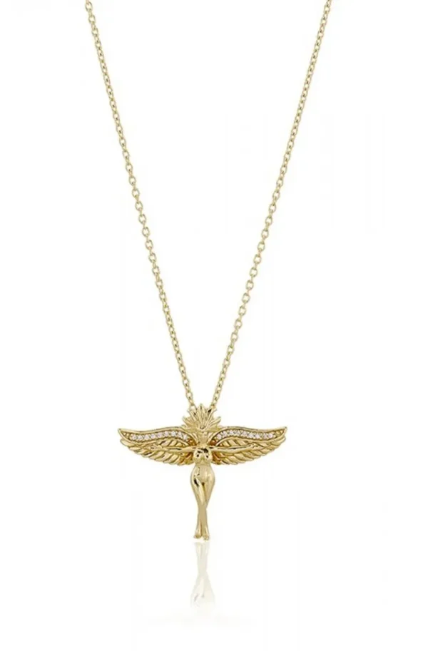 CAROLINA GYNNING JEWELRY - Goddess of Love Necklace Goldplated Discount