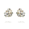 CAROLINE SVEDBOM - CAROLINA EARRING GOLD CRYSTAL Fashion