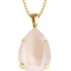 CAROLINE SVEDBOM - Classic Drop Necklace Gold/IvoryCream Hot