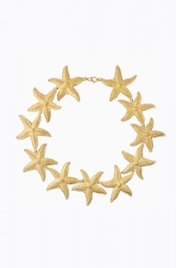 CAROLINE SVEDBOM - Grande Sea Star necklace - Gold Best