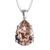 CAROLINE SVEDBOM - Mini Drop Necklace - Rhodium Vintage Rose Best