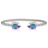 CAROLINE SVEDBOM - MINI DROP BRACELET RHODIUM AURORA Discount