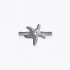 CAROLINE SVEDBOM - Mini Sea Star Ring - Rhodium Crystal Discount