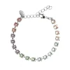 CAROLINE SVEDBOM - Nicola Bracelet - Rhodium Pastel Best