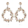 CAROLINE SVEDBOM BRIDAL - Million Reasons Earring - Rhodium Crystal Golden Shadow New