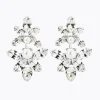 CAROLINE SVEDBOM BRIDAL - Love Me Forever Earring- Rhodium Pearl Clearance