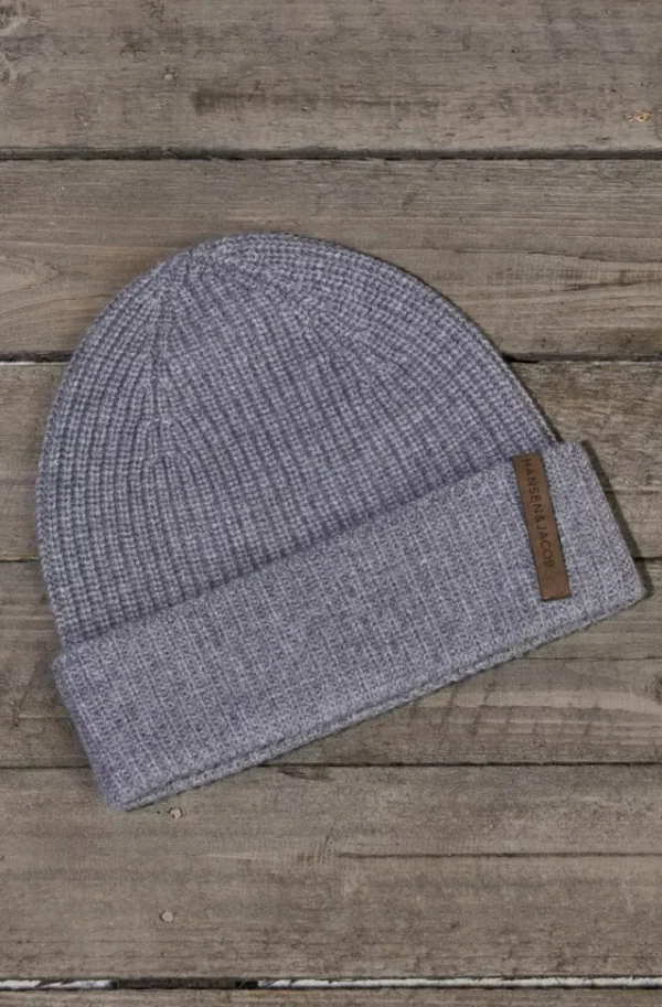 HANSEN & JACOB - Geelong Beanie Grey 06 Clearance