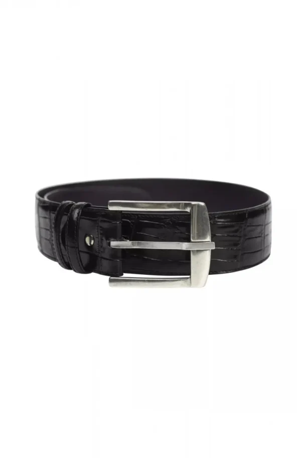 HANSEN & JACOB - John Leather Belt Black Online