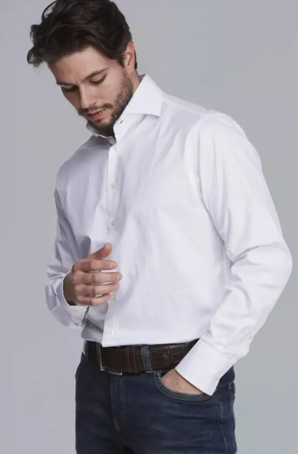 HANSEN & JACOB - Shirt Dressed Wintwill White 10 Online