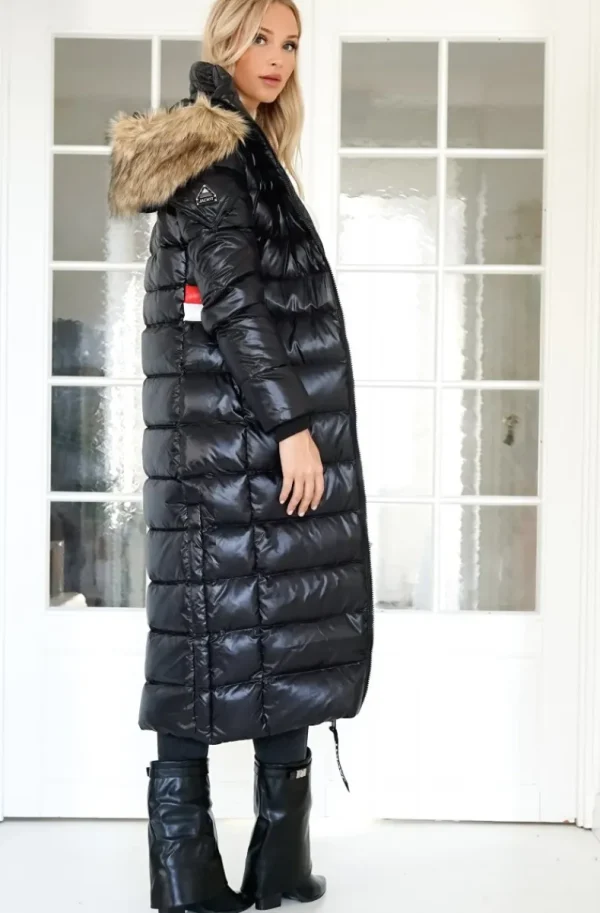 JACK1T - Neopium Ultra Long Coat - Black Hot