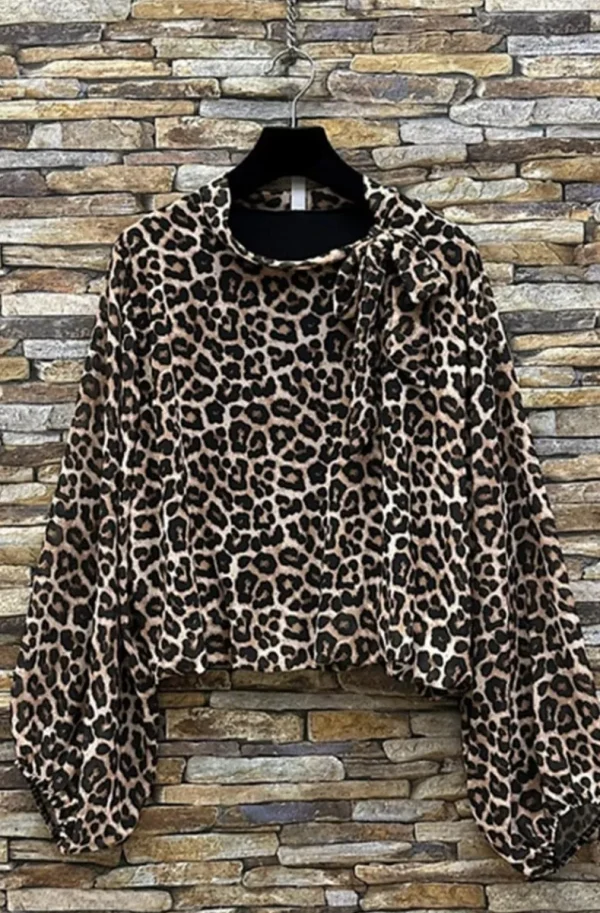 MIXED BRANDS - Aniella Blouse 8806 - Leopard Best